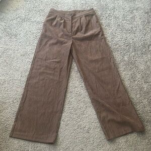 Shein Corduroy Flair Pants